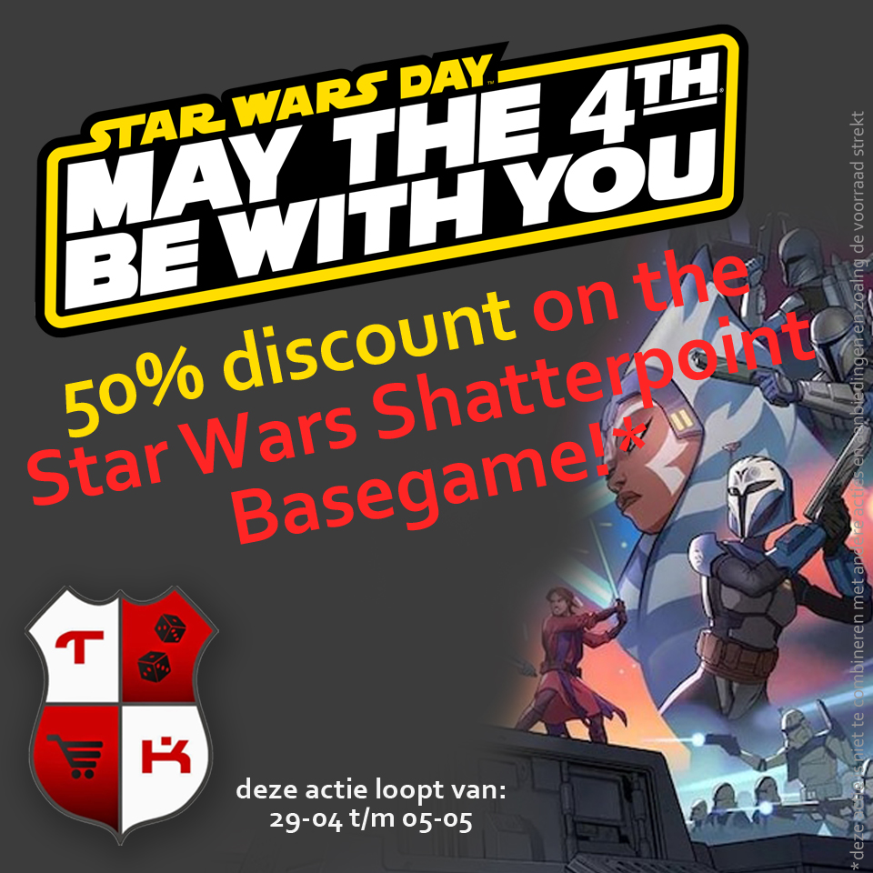 May the 4th Star Wars Day in Tabletop Kingdom Tabletop Kingdom website